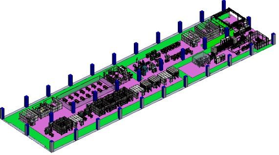 大圆柱电池模组(CTP) 组装线(20PPM6JPH )