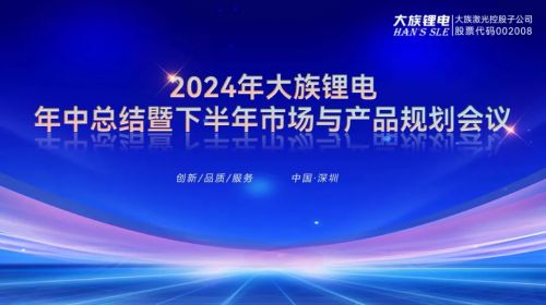 2024年大族锂电年中总结暨下半年市场与产品规划会议圆满召开